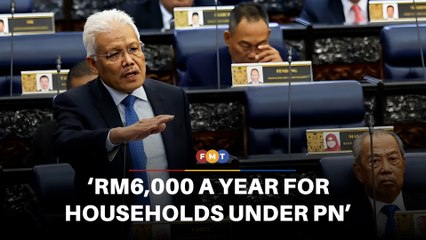 Up to RM6,000 a year in aid for households if PN governs Putrajaya