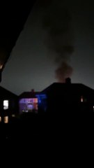 Car fire on Berners Road, Arbourthorne, Sheffield
