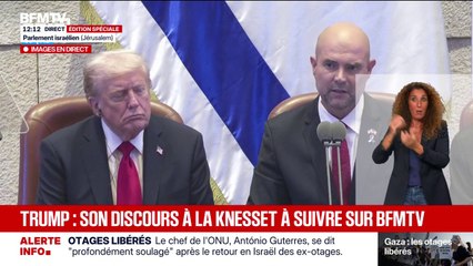 Le président de la Knesset estime que Donald Trump a empêché “un holocauste nucléaire” de l'Iran