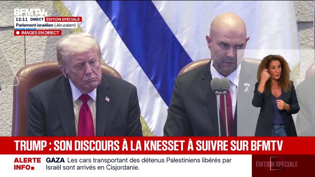 Otages israéliens libérés: le président de la Knesset qualifie Donald Trump de “géant de l’histoire juive”