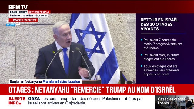 Donald Trump est le plus grand ami de l'histoire de l'État d'Israël , affirme Benjamin Netanyahu