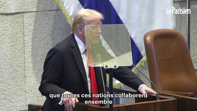 Applaudi au parlement israélien, Trump qualifié par Netanyahu de « meilleur ami qu'Israël ait jamais eu »