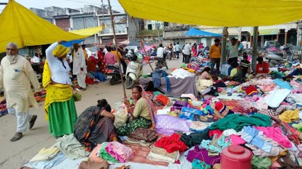 संडे बाजार का लोगों को रहता है इंतजार