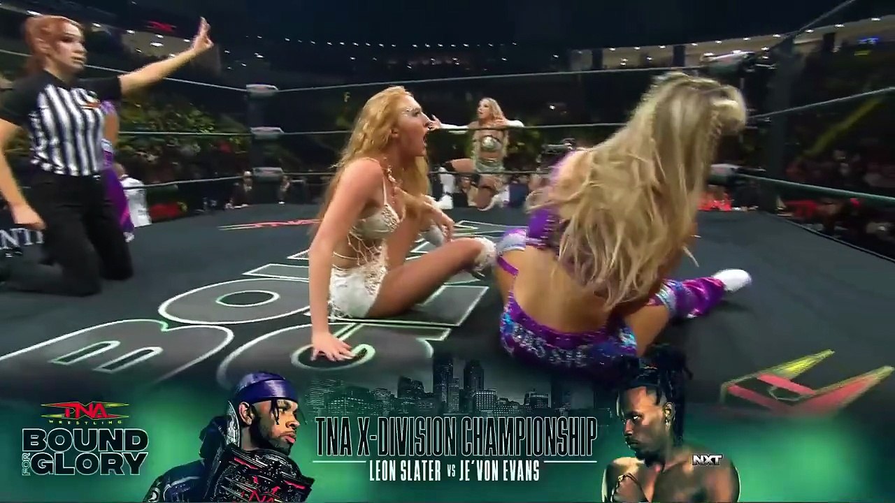 FULL MATCH - The IInspiration (Cassie Lee & Jessie McKay) vs. The Elegance Brand (Heather by Elegance & M by Elegance) - TNA Knockouts World Tag Team Championship - TNA Bound For Glory 2025 Pre-show