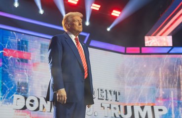 ‘Quero tentar chegar ao paraíso, se possível’, afirma Donald Trump