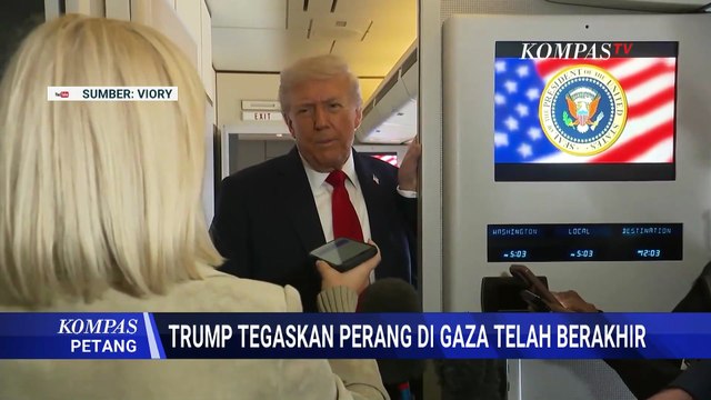 [FULL] Gencatan Senjata: Israel Tarik Pasukan-Trump Sebut Perang di Gaza Telah Usai! | KOMPAS PETANG