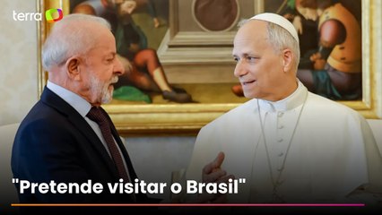 Lula se reúne com o papa Leão XIV pela primeira vez no Vaticano