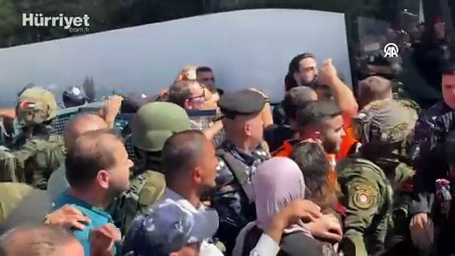 İsrail, Gazze'deki ateşkes kapsamında 96 Filistinli esiri serbest bıraktı