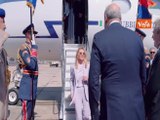 Meloni arriva in Egitto per firma accordi pace Gaza