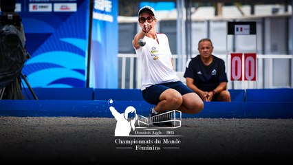 Championnats du Monde féminins de pétanque 2025 - Triplette - Cadrage - 1/8 de finales