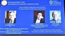 Wirtschaftsnobelpreis geht an drei Wachstumsforscher