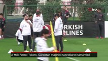 A Milli Futbol Takımın Gürcistan maçı hazırlıkları tamamladı