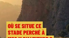 À 1 100 mètres d’altitude, le football prend de la hauteur 🏔️⚽️