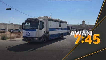 Kenderaan bawa 1,968 tahanan Palestin menuju Gaza