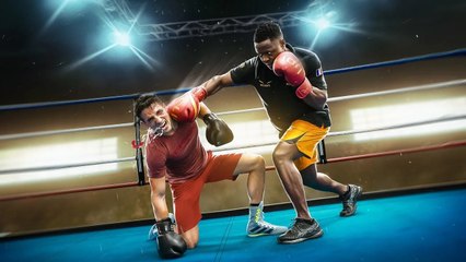 JE PRENDS UN KO PAR LE CHAMPION D'EUROPE DE BOXE !