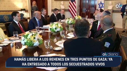 Hamás libera a los rehenes en tres puntos de Gaza- ya ha entregado a todos los secuestrados vivos