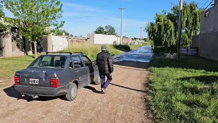 VIDEO: calles inundadas en Villa Floresta