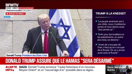 "Israël restera toujours un allié des États-Unis", assure Donald Trump