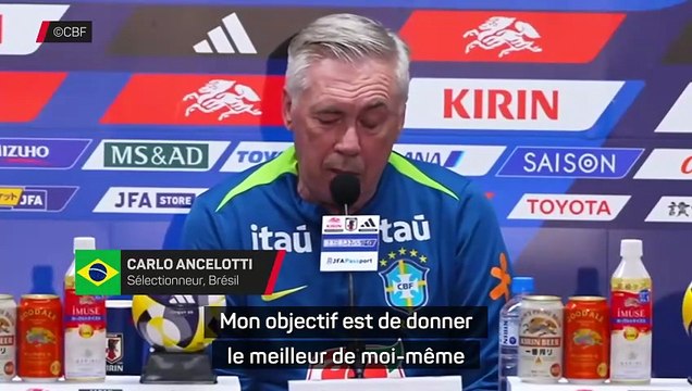 Ancelotti affiche ses ambitions et veut essayer de remporter la Coupe du monde