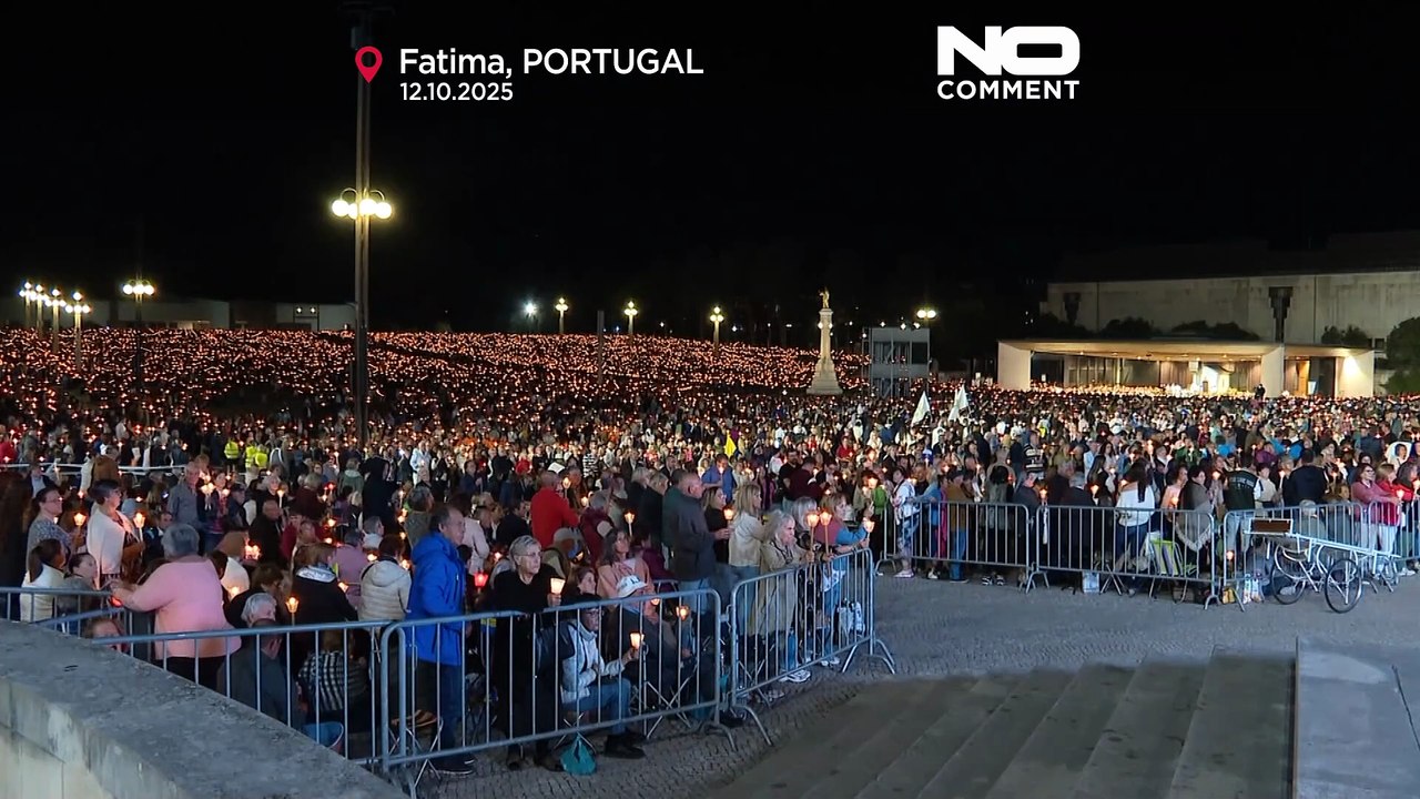 Thousands gather at Fatima Shrine for final pilgrimage of the year
