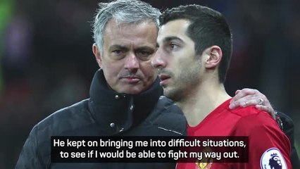Mkhitaryan grateful to Mourinho despite 'unpleasant' relationship