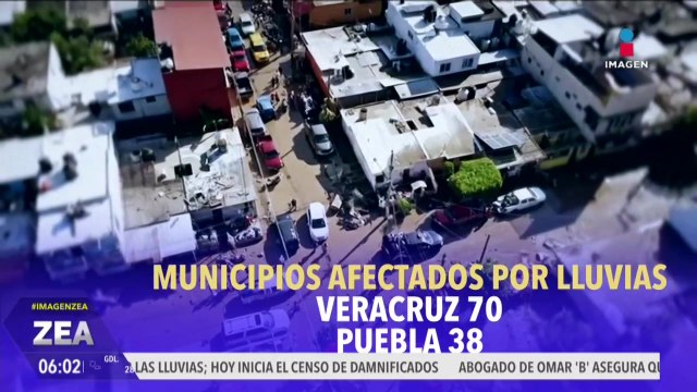 Las fuertes lluvias provocan severos daños en México