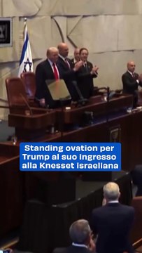 Trump alla Knesset: Uniti nell'Industria, Scoperte e Pace, Abbiamo Fatto l'Impossibile