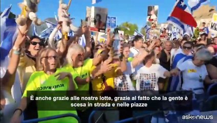Tel Aviv, la gioia aspettando gli ostaggi: "È indescrivibile"