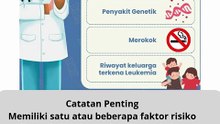 beberapa hal yang meningkatkan risiko mengalami Leukemia #kesahatan