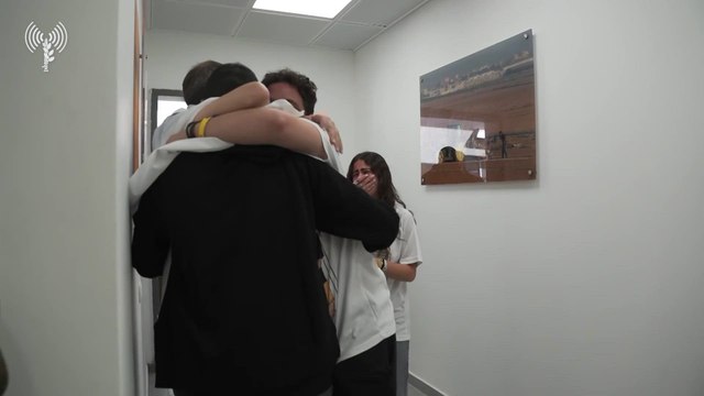 EMOTIONAL REUNION as released hostages reunites with their families