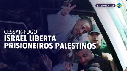 Israel liberta prisioneiros após soltura dos últimos reféns do Hamas