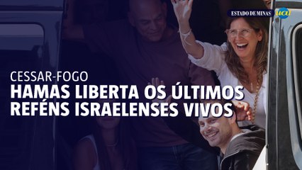 Hamas liberta os últimos 20 reféns israelenses vivos