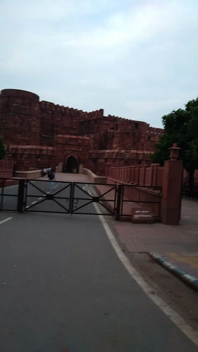 The Agra Fort, Agra, India, Main Residence of the Rulers of the Mughal Dynasty until 1638