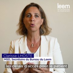 "Le progrès thérapeutique est-il menacé en France ?"- Clarisse Lhoste