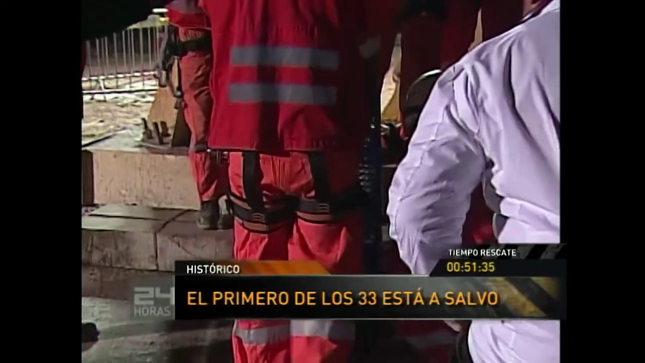 13 de octubre de 2010: Rescate de los mineros | 24 Horas TVN Chile