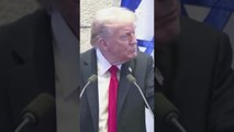 Discurso de Trump no Parlamento de Israel é interrompido por tumulto