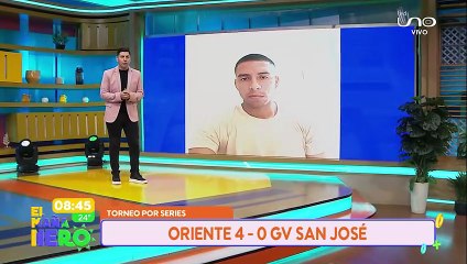 Jordan Santa Cruz, jugador de Orientito habla sobre la victoria del Refinero