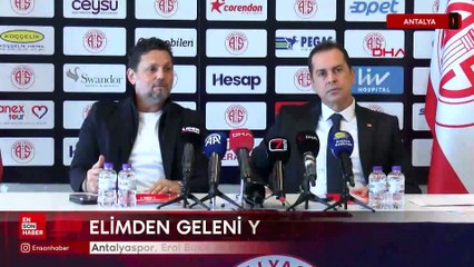 Antalyaspor, Erol Bulut ile sözleşme imzaladı