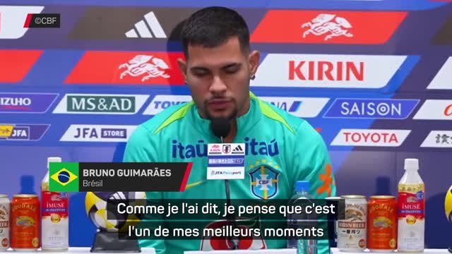 Brésil - Guimarães : L'un de mes meilleurs moments avec l'équipe nationale