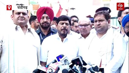 IPS वाई पूरन कुमार खुदकुशी मामलाः चंडीगढ़ पहुंचे केंद्रीय राज्य मंत्री रामदास अठावले और रवनीत बिट्टू, परिजनों से की मुलाकात