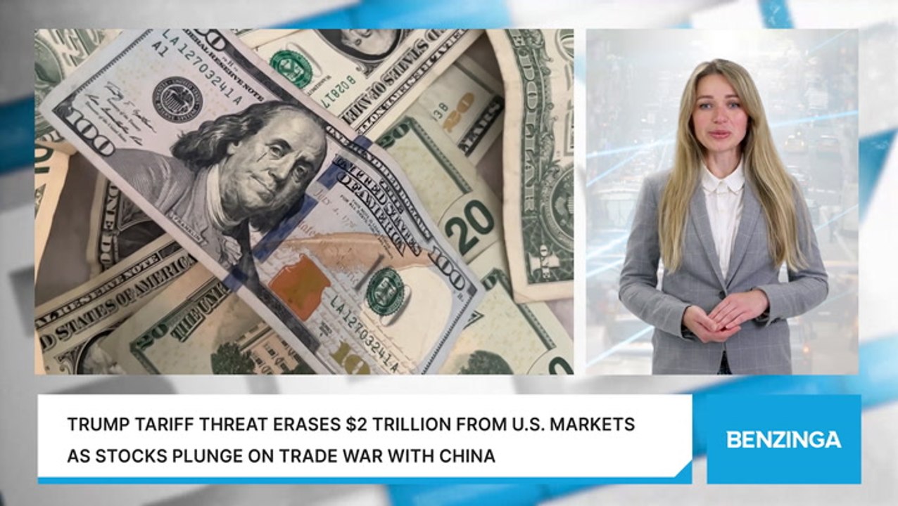 Trump Tariff Threat Erases $2 Trillion From U.S. Markets As Stocks Plunge On Trade War With China