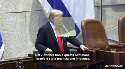 M.O., Trump: non finisce solo la guerra, finisce l'era del terrore