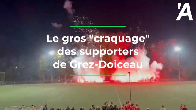 Le craquage des supporters de Grez lors du derby face à Wavre-Limal