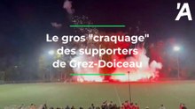 Le "craquage" des supporters de Grez lors du derby face à Wavre-Limal