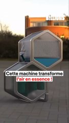 😳 Cette machine transforme l’air en essence ⁉️