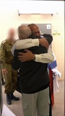 Watch the moment Eitan Mor reunites with his parents - Israel Defense Forces
