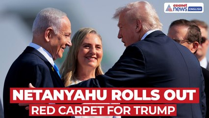Trump Lands in Israel, Netanyahu Rolls Out Red Carpet to Welcome US President
