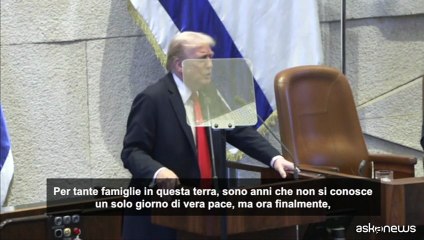 M.O., Trump: non finisce solo la guerra, finisce l'era del terrore