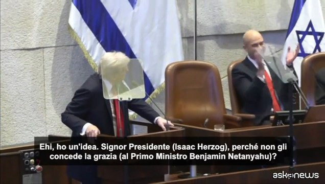 M.O. Trump: Herzog conceda la grazia a Netanyahu