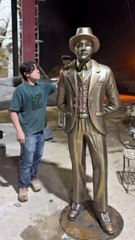 En video: Así avanza la construcción de la estatua de José Gregorio Hernández en La Candelaria